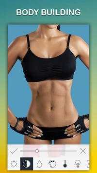 Body camera-Fitness photos,Body builder screenshot 2