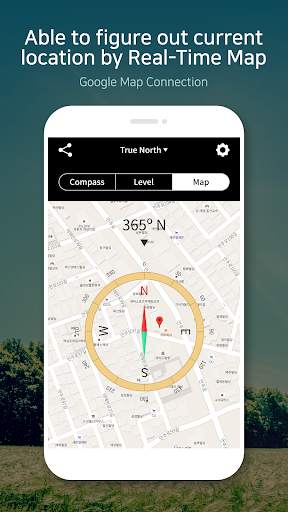 Compass 9: Smart Compass (Level / real-time map) 6 تصوير الشاشة