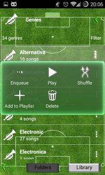 Poweramp Skin Football screenshot 5