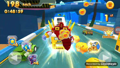 Mini Toon Car Racing screenshot 3