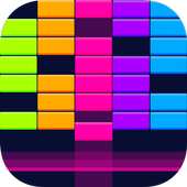 Brick Shot Neon icon