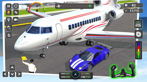 Airplane Pilot Car Transporter screenshot 7