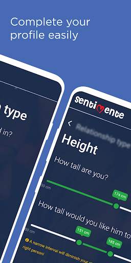 Sentimente - dating & love скриншот 3