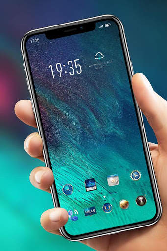 Colorful theme Galaxy A80 launcher hot HD screenshot 4