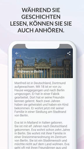 Deutsch Hören und Lesen ( Deutsch lernen ) screenshot 4