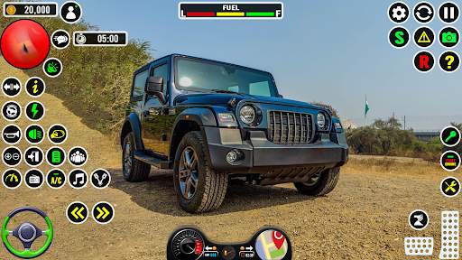 Offroad Jeep Driving Game 2023 screenshot 5