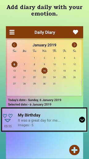 Daily Diary-With Lock (Secrets screenshot 1