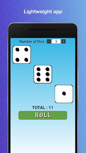 Dice Roller : 6-sided dice at your fingertips screenshot 5