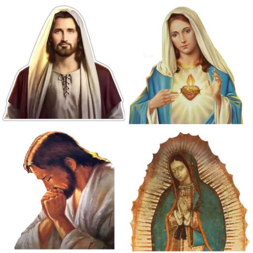 Jesus christ stickers for whatsapp 😍 screenshot 1
