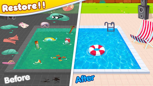 Sweet House Cleaning Game - Home Cleaning screenshot 2