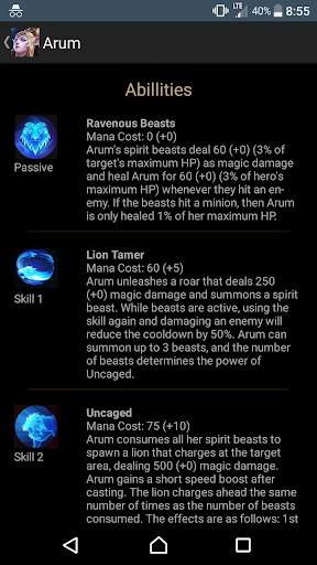 Heroes Guide and tactics for Arena of Valor mobile screenshot 2