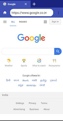 Indian Browser - Internet Explorer Web Browser CU screenshot 2