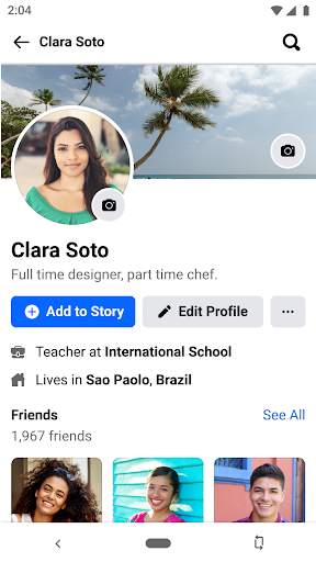 Facebook Lite screenshot 4