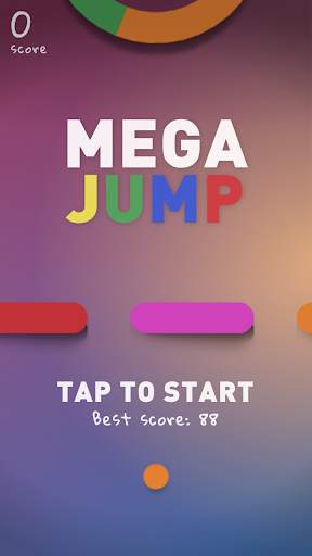 Mega Jump Jump Color Game screenshot 1