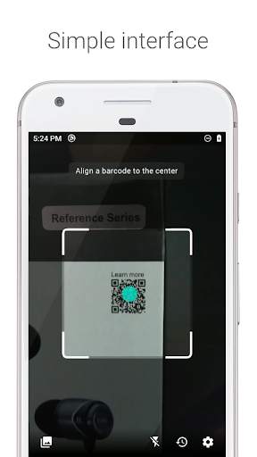 QR Code Reader & Barcode Scanner - Free, No ads screenshot 1