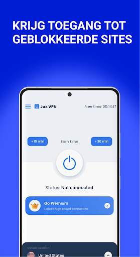 Jax VPN: snel en veilig screenshot 1