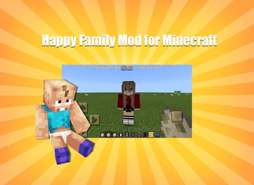 Happy Family Mod for Minecraft screenshot 1