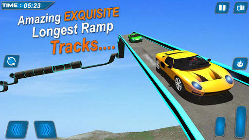 Crazy Ramp Car Jump: New Ramp Car Stunt Games 2021 स्क्रीनशॉट 1