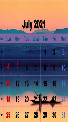 New Year Calendar Wallpaper 2021 screenshot 8