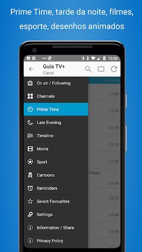 TV listings Portugal CisanaTV  screenshot 7