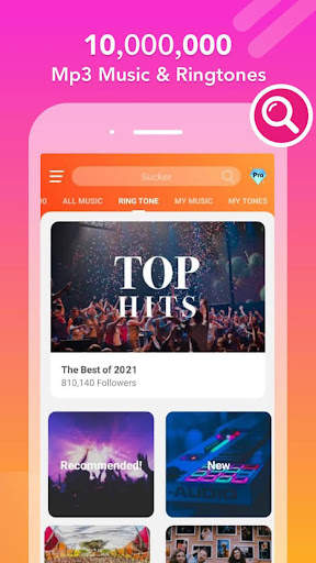 Music ringtone & downloader screenshot 1