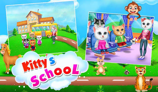 Kitty's School Trip : Cute Kitty Games screenshot 3