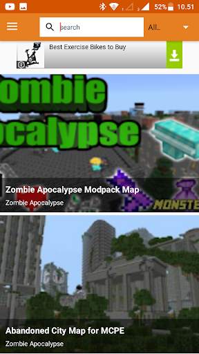 Map Zombie Apocalypse For MCPE screenshot 1