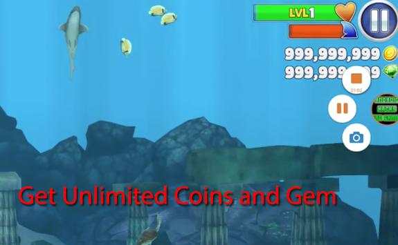 Hack for Hungry Shark Prank screenshot 2