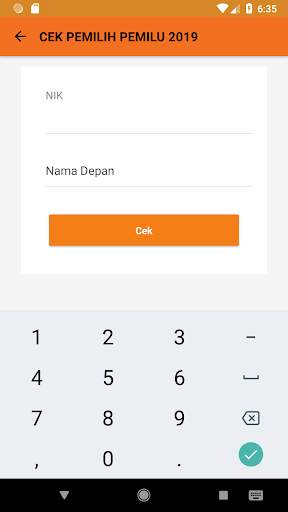 KPU RI PEMILU 2019 screenshot 3