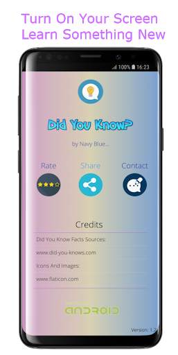 Did You Know? (Lock Screen - Fun Facts - Offline) 8 تصوير الشاشة
