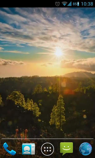 Sunny Mountain Live Wallpaper screenshot 2