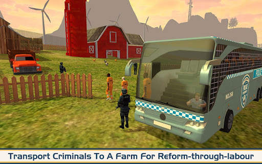 Angry Criminals Transport: Police Bus Sim screenshot 3