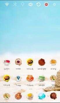 Seashell Launcher Theme screenshot 1