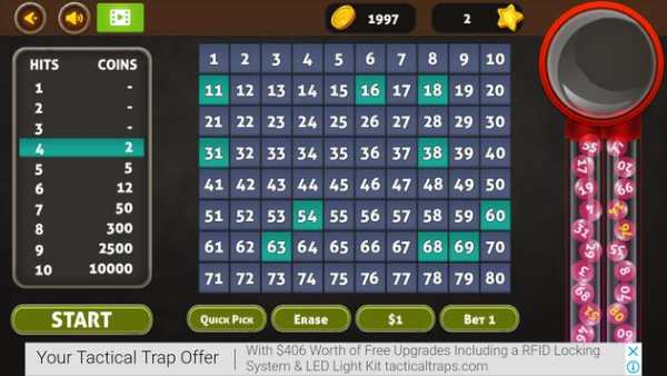 Keno Kings скриншот 5