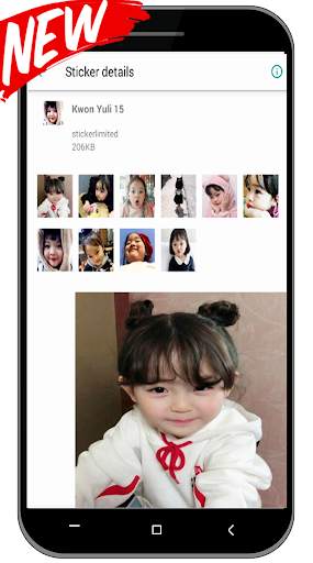 Wa Kwon Yuli Lucu Stiker For WAStickerApps screenshot 7