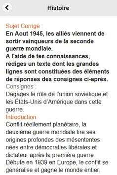 Histoire - Dissertation screenshot 2