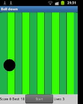 Ball Down Free screenshot 2