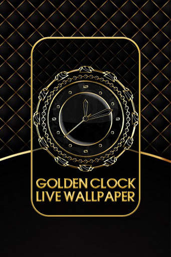 Golden Clock Live Wallpaper screenshot 3