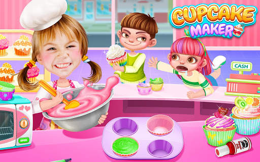 Cupcake Maker! Rainbow Chef screenshot 1