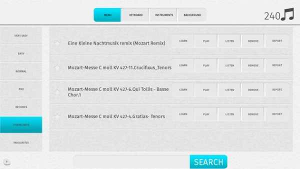 Piano Mozart screenshot 2