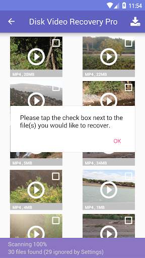 Disk Video Recovery Pro screenshot 8