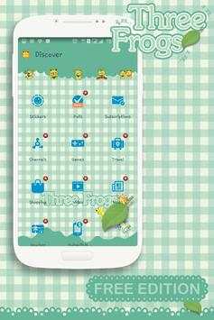 Tema Three Frogs Free screenshot 8