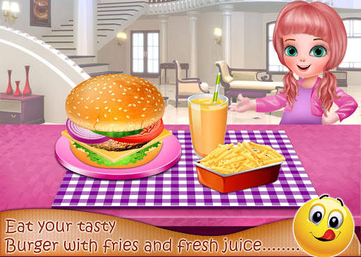 Perfect Burger Homemade Recipe - Girl Cooking Game screenshot 7