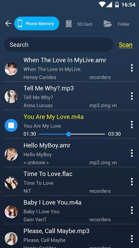Ringdroid - Ringtone Maker screenshot 2