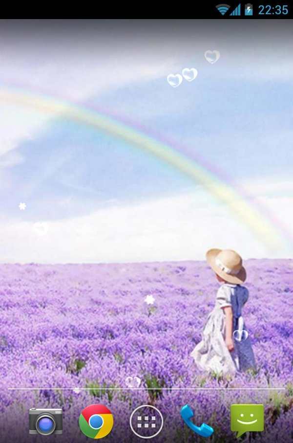 Lavender Live Wallpaper screenshot 5