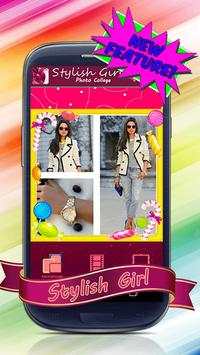 Stylish Girl Photo Collage screenshot 1