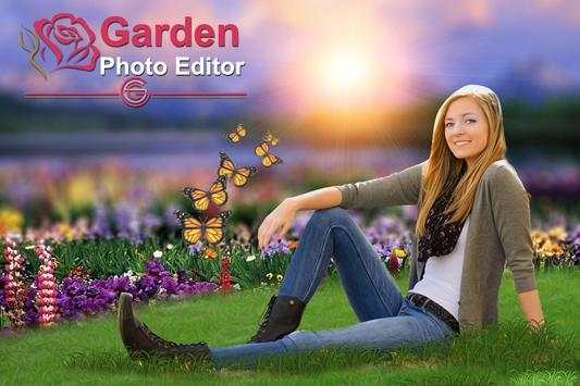 Garden Photo Editor 2018 screenshot 1