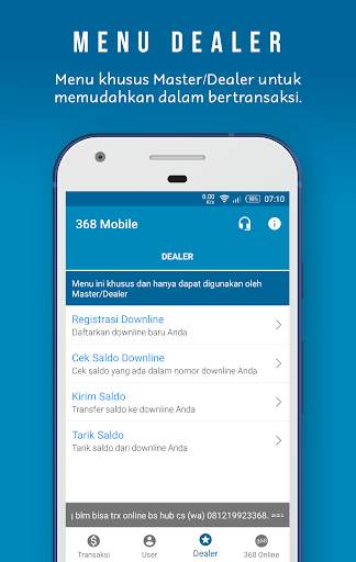 368 Mobile - Satu Chip Untuk Semua Operator screenshot 3
