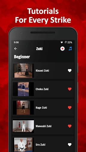 Karate Training - Videos скриншот 5