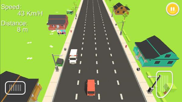Crazy Racer 3D screenshot 1
